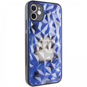 Чехол TPU+PC Prisma Fluffie для Apple iPhone 12 (6.1") Pusheen