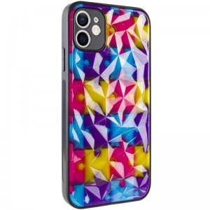 TPU+PC чехол Prisma Fluffie для Apple iPhone 12 (6.1") Пазл
