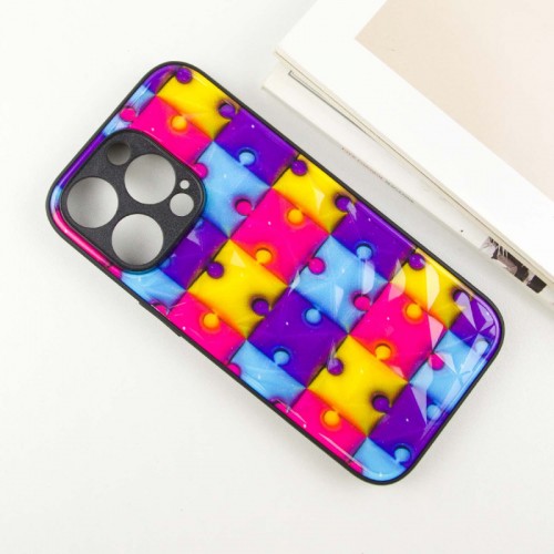 TPU+PC чехол Prisma Fluffie для Apple iPhone 13 Pro Max (6,7") Puzzle