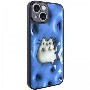 TPU+PC чохол Prisma Fluffie для Apple iPhone 15 (6.1") Pusheen