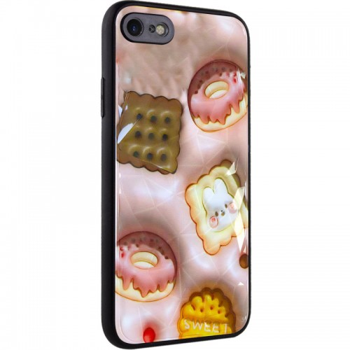 TPU+PC чехол Prisma Fluffie для Apple iPhone 7 / 8 / SE (2020) (4.7") Sweet