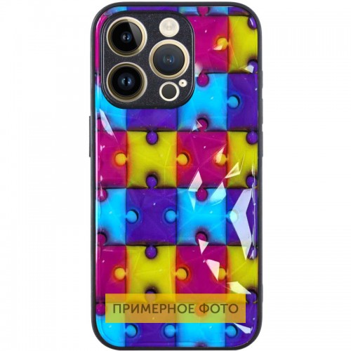 TPU+PC чохол Prisma Fluffie для Apple iPhone X / XS (5.8") Puzzle