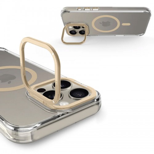 Чохол TPU Space Case Apex with MagSafe для Apple iPhone 13 Pro / 14 Pro (6.1") Gold