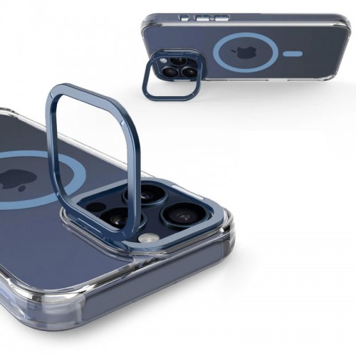 Чохол TPU Space Case Apex with MagSafe для Apple iPhone 15 Pro Max (6.7") Navy Blue