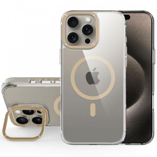 Чехол TPU Space Case Apex с MagSafe для Apple iPhone 16 Pro (6.3") Gold
