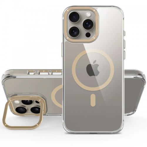 Чехол TPU Space Case Apex с MagSafe для Apple iPhone 16 Pro (6.3") Gold