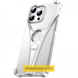 Чехол Bumper Y для Apple iPhone 15 / 16 (6.1") Серебристый