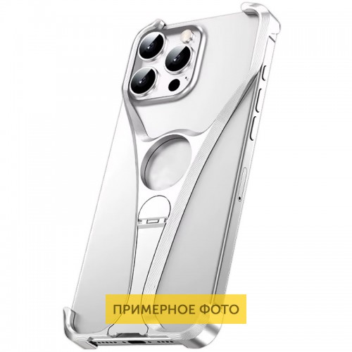 Чехол Bumper Y для Apple iPhone 15 / 16 (6.1") Серебристый