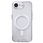 Чехол TPU Space Case с MagSafe для Apple iPhone 16e (6.1") Прозрачный