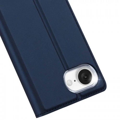 Чохол-книжка Dux Ducis з кишенею для візиток для Apple iPhone 16e (6.1") Синій