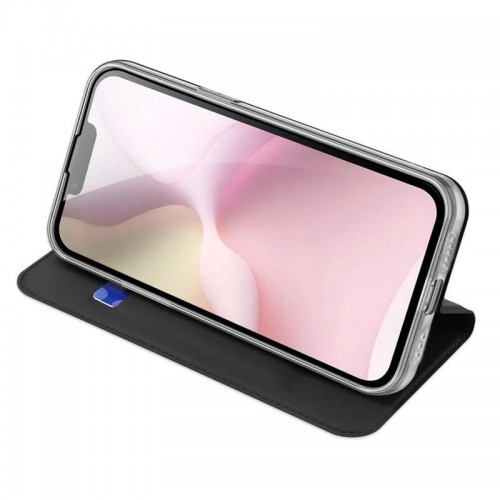Чохол-книжка Dux Ducis з кишенею для візиток для Apple iPhone 16e (6.1") Чорний