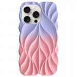 TPU чохол Leaf для Apple iPhone 16 Pro Max (6.9") Lilac / Pink