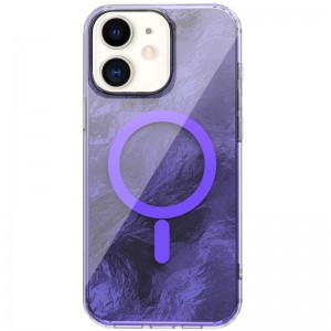 Чохол TPU Shiny Mountain (MagFit) для Apple iPhone 11 (6.1") Purple