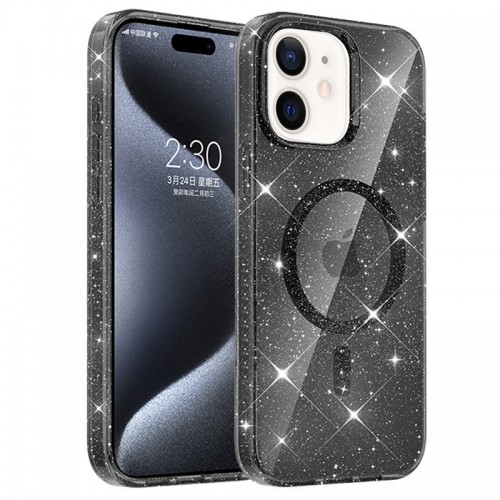Чохол TPU Eclipse Sparkle (MagFit) для Apple iPhone 11 (6.1") Black