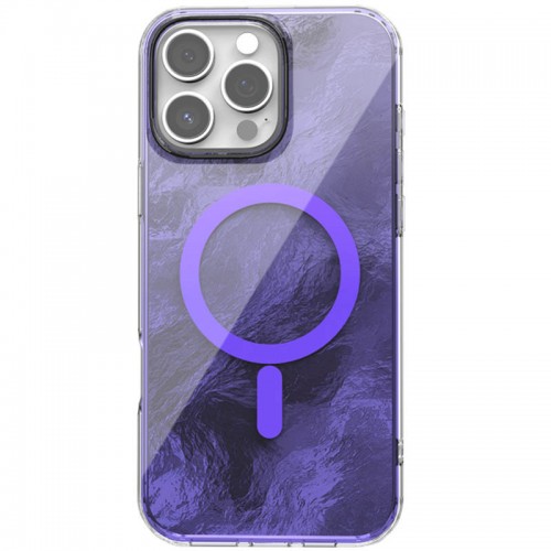 Чехол TPU Shiny Mountain (MagFit) для Apple iPhone 16 Pro Max (6.9") Purple