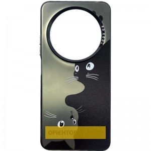 Чехол TPU+PC So Cool для Apple iPhone 15 Pro (6.1") Коты