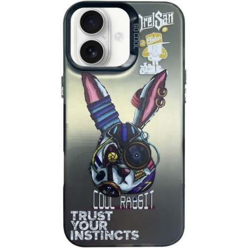 Чехол TPU+PC So Cool для Apple iPhone 16 (6.1") Cool Rabbit