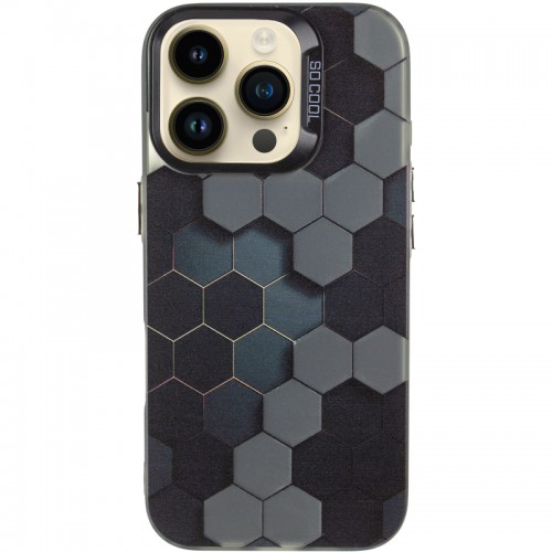 Чохол TPU+PC So Cool для Apple iPhone 16 Pro (6.3") Honeycomb