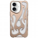 Чехол TPU WinFire для Apple iPhone 16 (6.1") Золотой