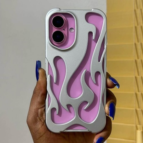 Чехол TPU WinFire для Apple iPhone 16 Plus (6.7") Silver