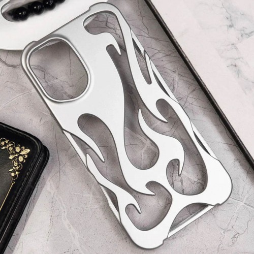 Чехол TPU WinFire для Apple iPhone 16 Plus (6.7") Silver