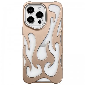 Чехол TPU WinFire для Apple iPhone 16 Pro (6,3") Золотой