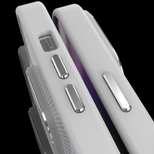 Чехол TPU+PC Carbon Mirage с MagSafe для Apple iPhone 15 Pro (6.1") Серый