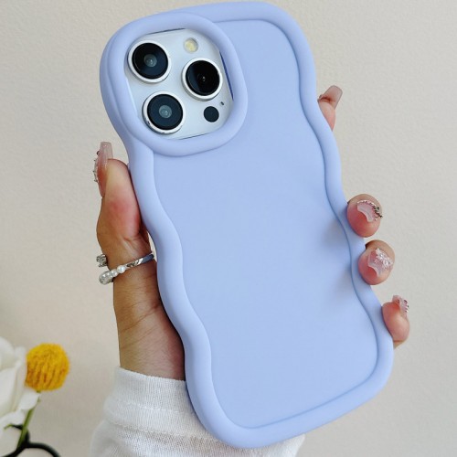 Чохол TPU Ripple для Apple iPhone 15 Pro (6.1") Lilac Blue
