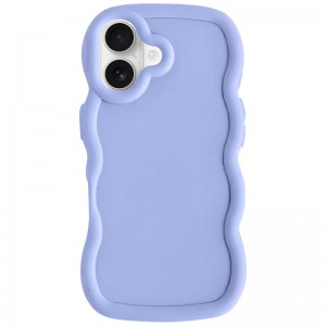 Чохол TPU Ripple для Apple iPhone 16 (6.1") Lilac Blue