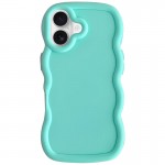 Чехол TPU Ripple для Apple iPhone 16 (6.1") Бирюзовый