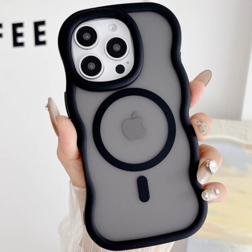 Чехол TPU+PC Undine с MagSafe для Apple iPhone 14 Pro (6.1") Черный