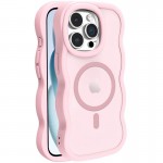 Чехол TPU+PC Undine с MagSafe для Apple iPhone 14 Pro Max (6.7") Розовый
