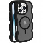 Чехол TPU+PC Undine с MagSafe для Apple iPhone 16 Pro (6.3") Черный