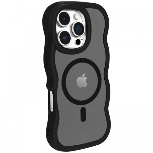 Чехол TPU+PC Undine с MagSafe для Apple iPhone 16 Pro (6.3") Черный