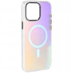 Чохол TPU Lunar Glow (MagFit) для Apple iPhone 15 (6.1") Titanium Grey