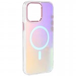 Чохол TPU Lunar Glow (MagFit) для Apple iPhone 15 Pro (6.1") Baby Pink