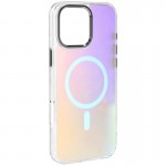 Чохол TPU Lunar Glow (MagFit) для Apple iPhone 16 (6.1") Titanium Grey