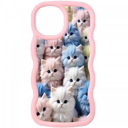 Чохол TPU Cloudy Pictures для Apple iPhone 12 Pro Max / 13 Pro Max (6.7") Kittens
