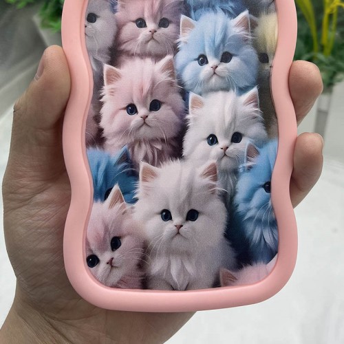 Чохол TPU Cloudy Pictures для Apple iPhone 13 Pro (6.1") Kittens