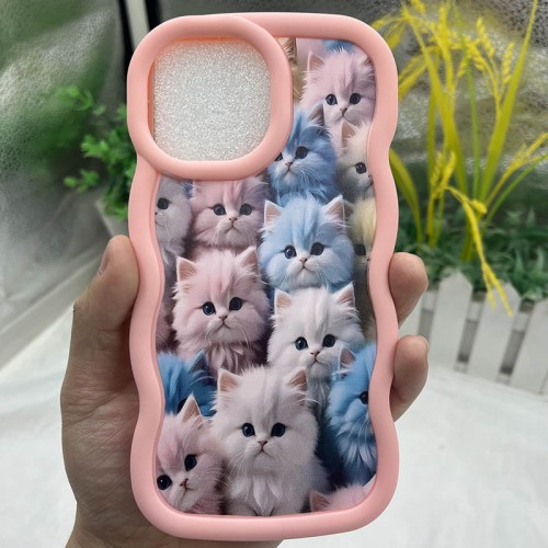 Чохол TPU Cloudy Pictures для Apple iPhone 15 Pro (6.1") Kittens