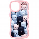 Чохол TPU Cloudy Pictures для Apple iPhone 16 Pro Max (6.9") Bears