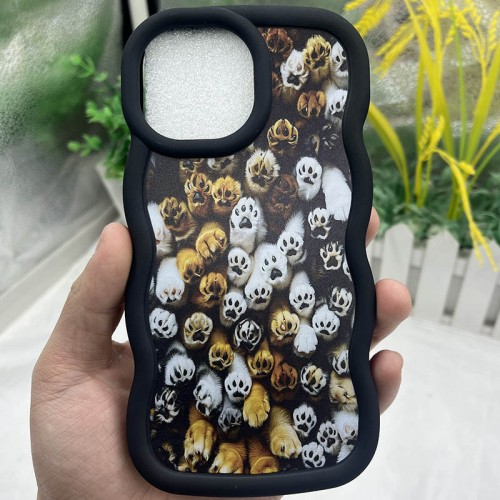 Чехол TPU Cloudy Pictures для Apple iPhone 16 Pro Max (6.9") Лапки