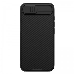 Карбонова накладка Nillkin CamShield Pro для Apple iPhone 16e (6.1") Black