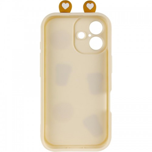 Чохол TPU Toys Case with Ears для Apple iPhone 16 (6.1") Sand