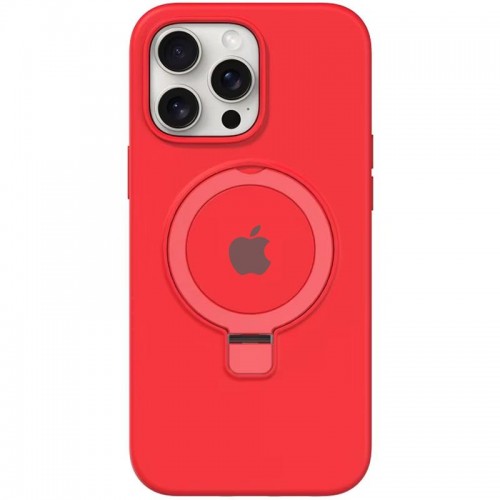 Чохол Silicone Case Full Protective with Ring для Apple iPhone 13 Pro (6.1") Red