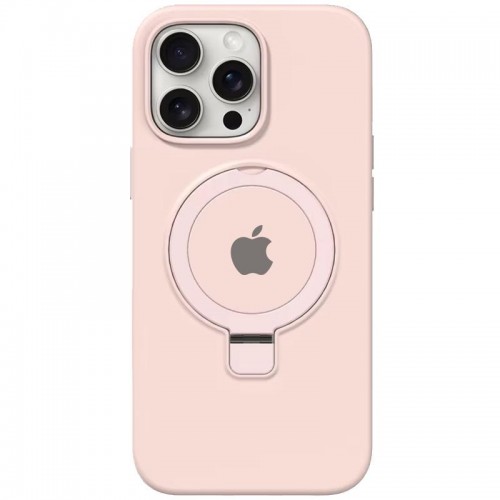 Чохол Silicone Case Full Protective with Ring для Apple iPhone 14 Pro (6.1") Pink