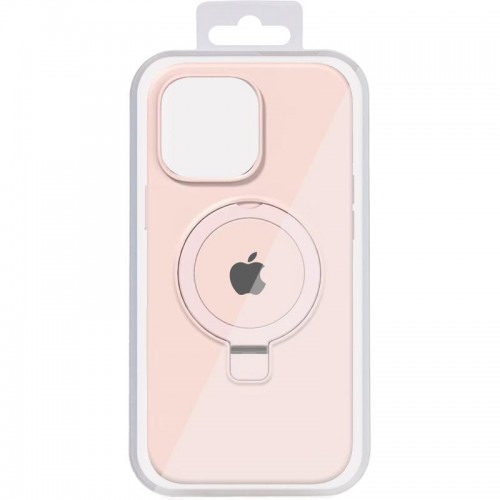 Чохол Silicone Case Full Protective with Ring для Apple iPhone 14 Pro (6.1") Pink