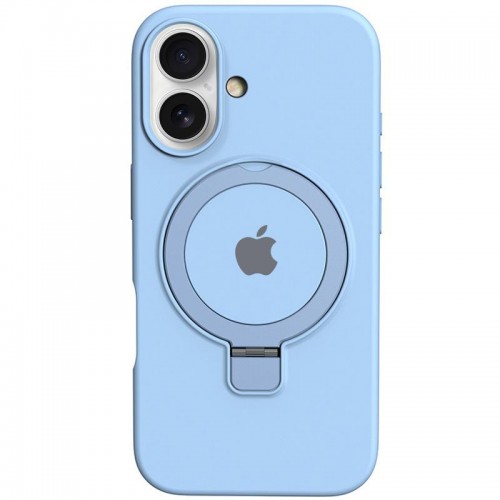 Чохол Silicone Case Full Protective with Ring для Apple iPhone 16 (6.1") Blue