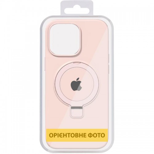 Чохол Silicone Case Full Protective with Ring для Apple iPhone 16e (6.1") Pink