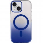 Чехол TPU+PC Phantom с MagSafe для Apple iPhone 15 (6.1") Синий